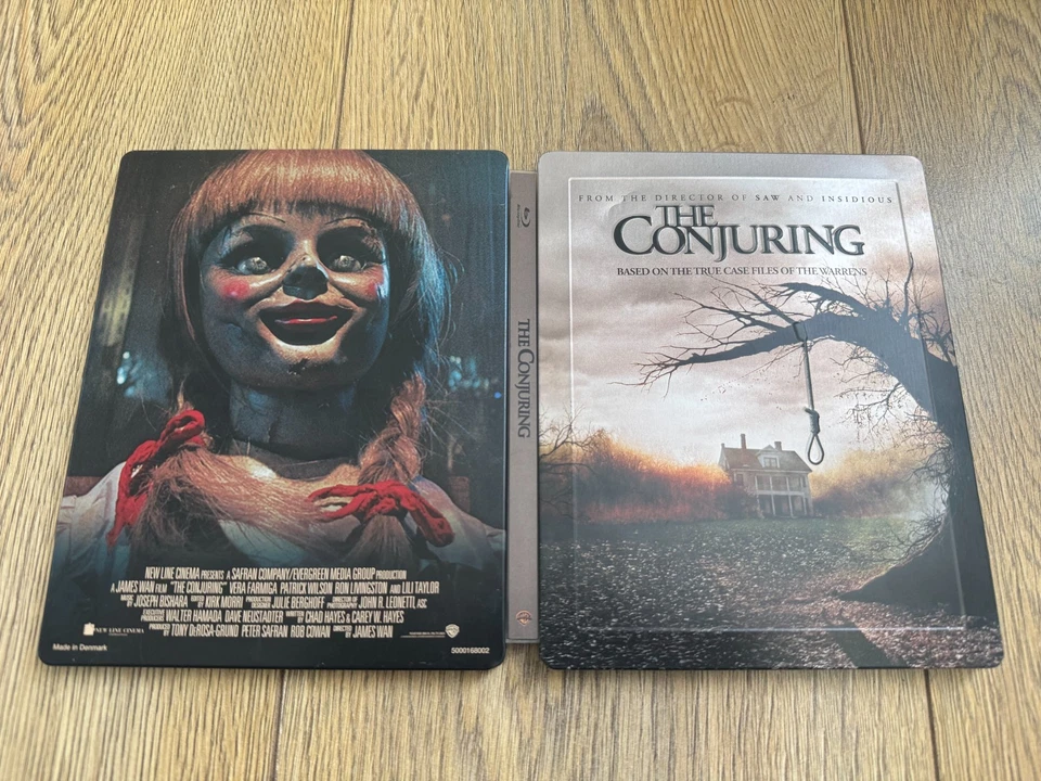 The Conjuring blu-ray steelbook Vera Farmiga Patrick Wilson - Image 3 of 4
