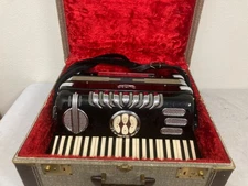 Vintage Lira Centro MaticModel 10 (Ladies Size) 41/120, black/white W/ Case