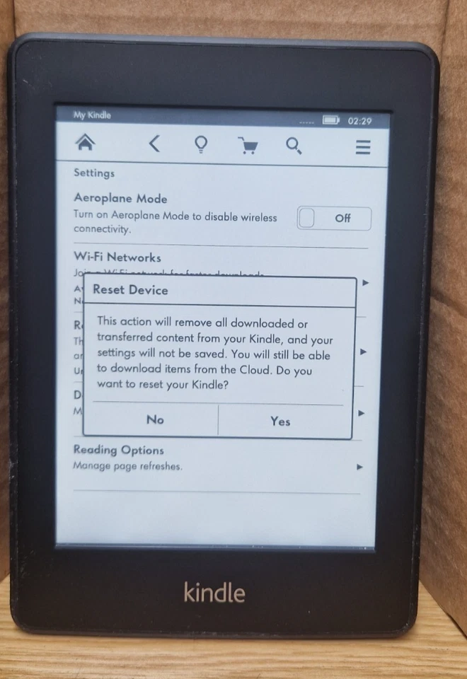Amazon Kindle EY21 Paperwhite 2GB 6" Touchscreen eReader - Tested & Reset - Image 4 of 4