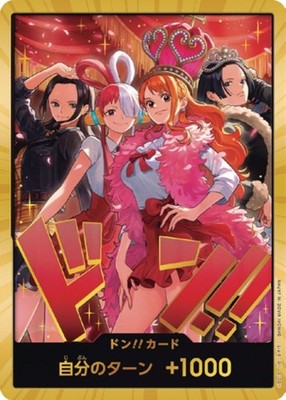 Gold Don Card Heroines Special Nami Hancock Robin EB03 One Piece