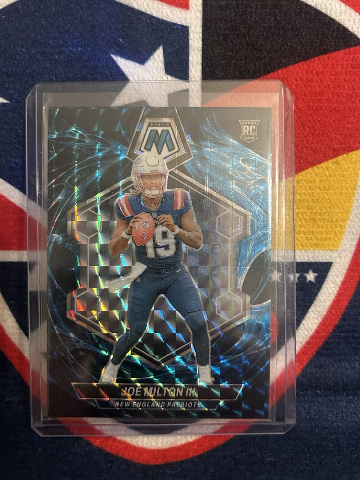 2024 Panini Mosaic Genesis #397 Prizm Joe Milton III RC Rookie CASE HIT SSP