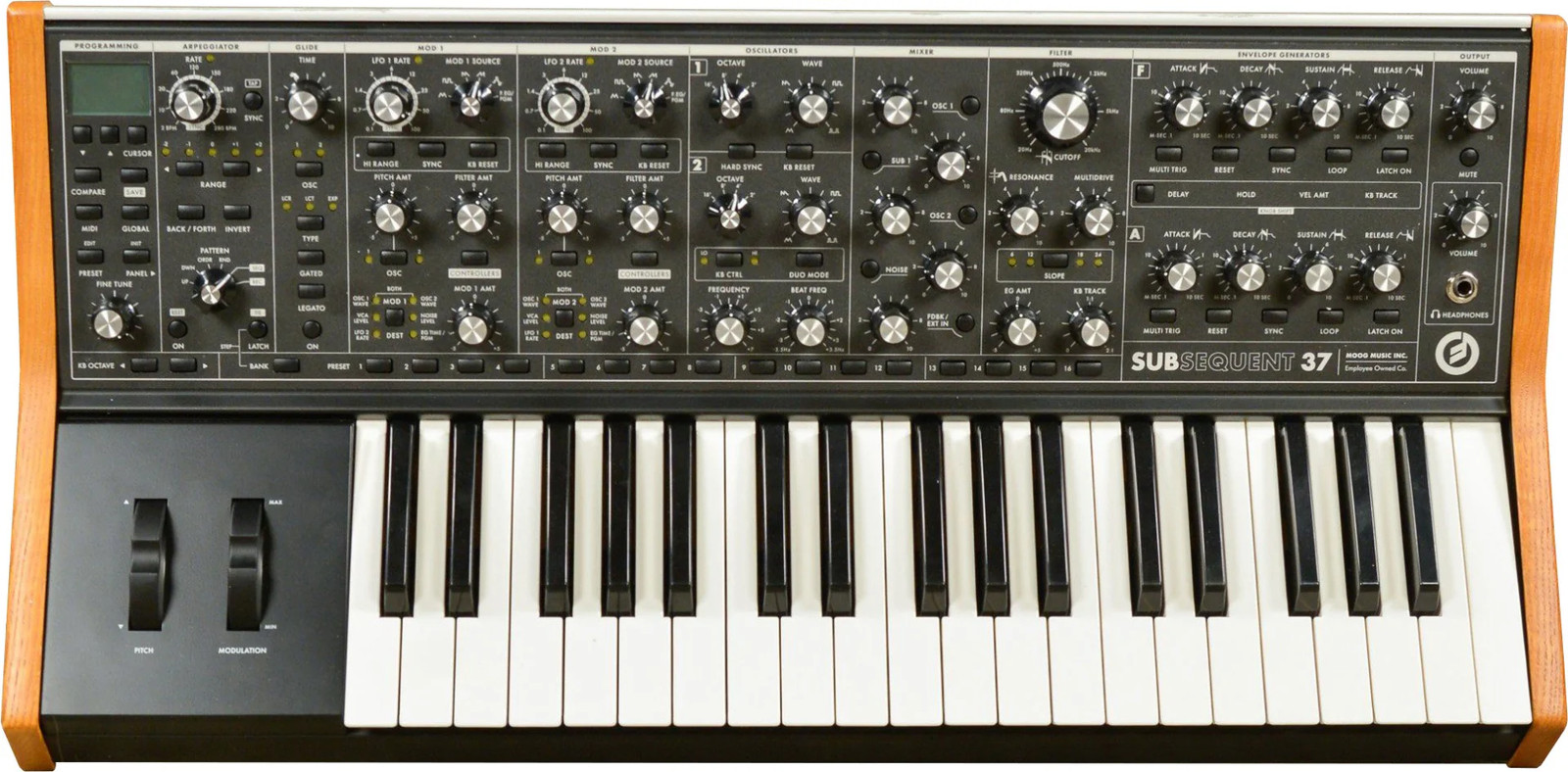 Moog Subsequent 37 vintage synth equipment - eBay listing photo 2