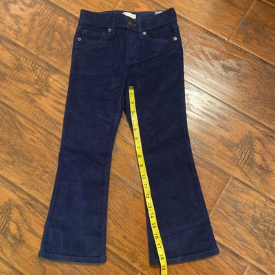 Crew Cuts Girl s Size 7 Flair Blue Cordoroy Jeans  