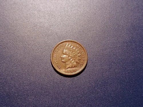 XF/AU details 1908-S Indian Head Cent