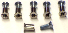 1955 57 58 59 60 63 Chevy Truck Door Glass Frame Screws
