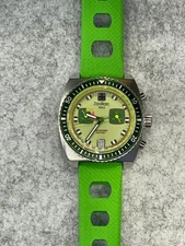 Zodiac Sea Dragon Men's Watch - ZS2924 - Green Dial & Green Band