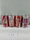 Vintage Can Lot Cherry Coke, NEW Coke, Coke, Diet Cherry Coke (3-4)