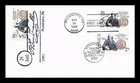 SWEDEN TREATY 200TH ANNIVERSARY FDC JOINT ISSUE COMBO DUAL CANCEL US COVER