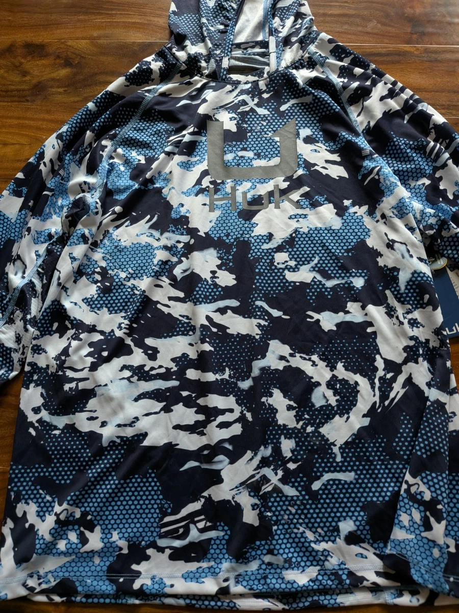 Huk Blue Fishing Shirts & Tops for sale | eBay