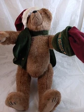 COLLECTIBLE Boyds ‘Nickleby S. Claus’ Fully Jointed The Archive Collection Bear 