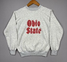 Vintage 70s Ohio State Buckeyes Crewneck Sweatshirt Sz M USA Made Rare VTG OSU