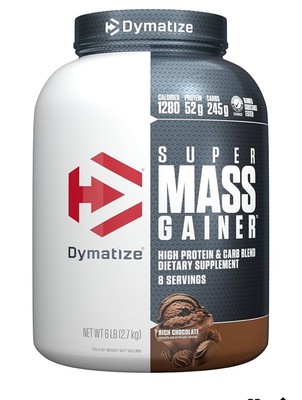 Dymatize Nutrition Super Mass Gainer, Protein Powder Rich Chocolate Exp 2/26