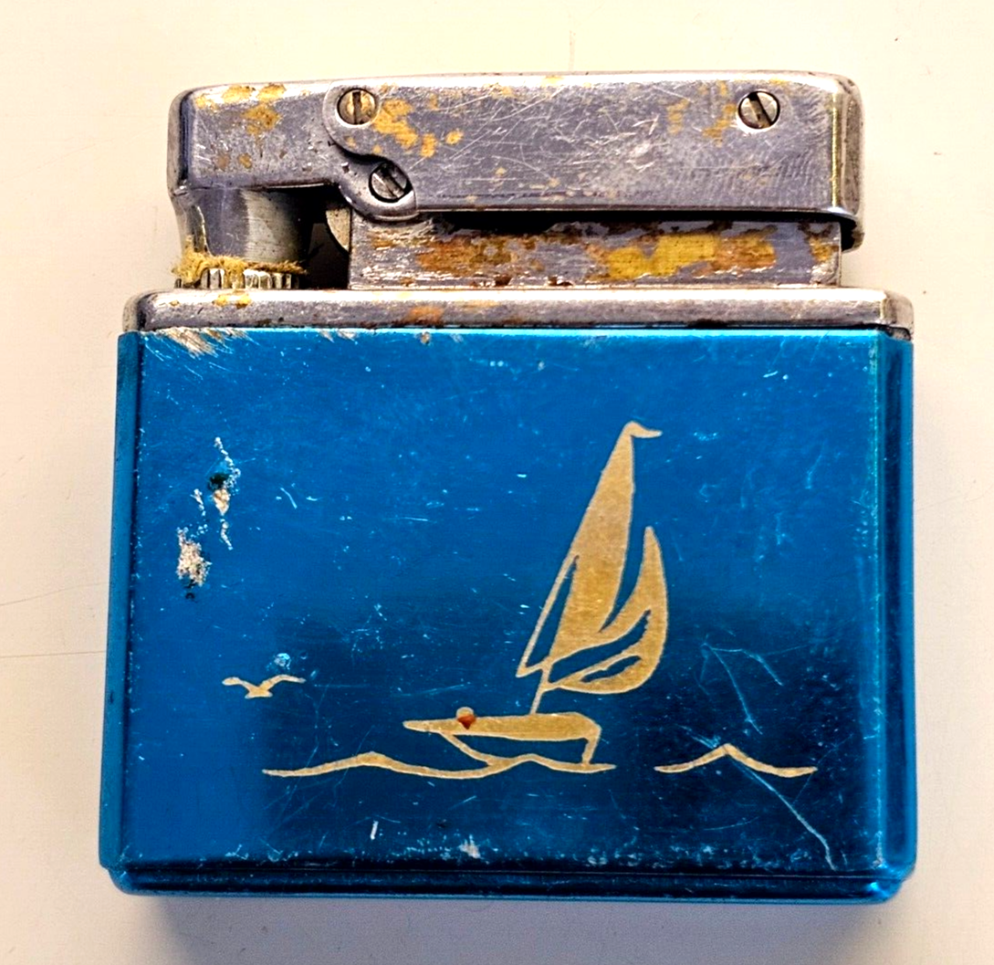 Vintage 6 pc of mixed/ Imco antique brass metal cigarette LIGHTERS, NOT