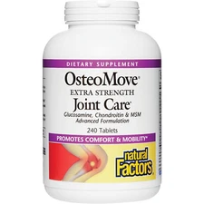 Natural Factors OsteoMove Extra Strength Joint Care, 240 Tablets