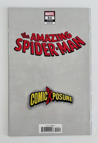 (FOIL) Amazing Spider-Man #54 J. Scott Campbell Variant 2024 Black Cat Milk Bath - Imagen 7 de 7