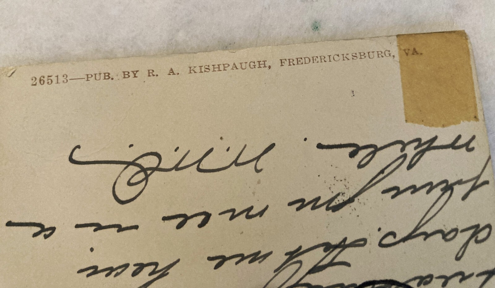 Fredericksburg/ Stafford Va.,"Boscobel" home, built 1702, antique