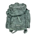 Supreme SS23 Military Field Box Backpack Olive Gonz Green
