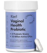 Rael Probiotics for Women Supplements, Digestive Enzymes, Prebiotics pH Balance