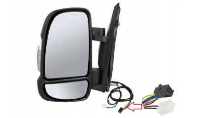 Rétroviseur électrique Gauche Ou Droit Chauffant Pour Citroën Jumper 2006 Et Plus - Avec Capteur, Court