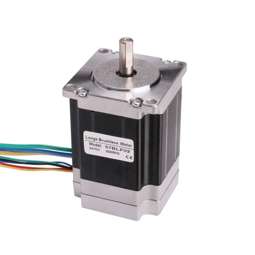 Moteur DC Sans Balais 24V 3000RPM ACT MOTOR - 57BLF01 63W Avec Driver - Pour CNC Ou Médical