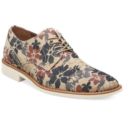 STACY ADAMS Sumner Floral Plain Toe Derby Shoes -  12M