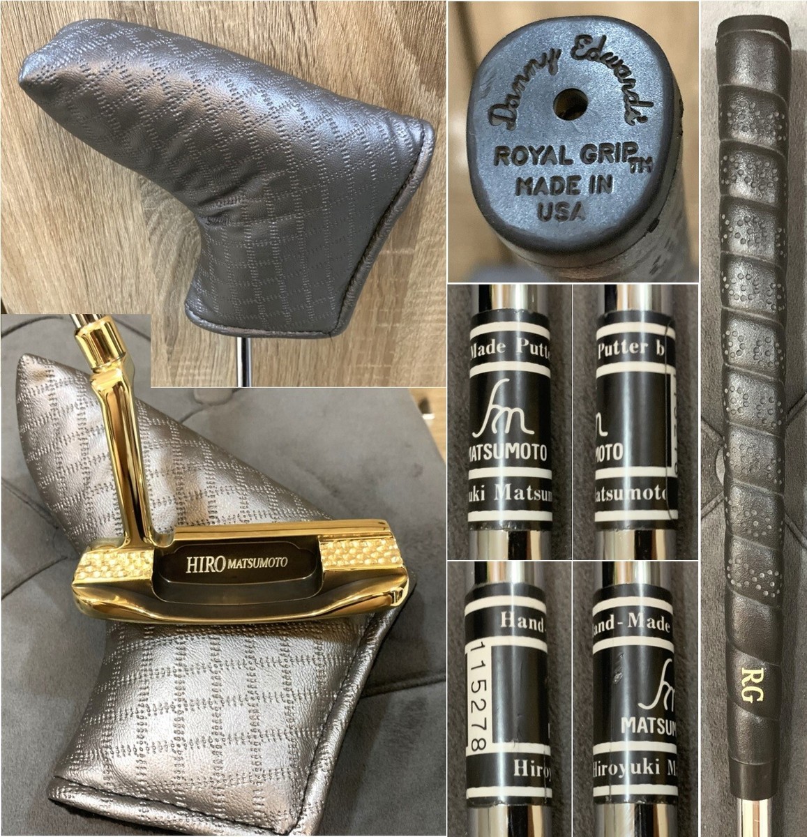 Custom Finishing Hiro Matsumoto MB-02 Golf Putter | eBay