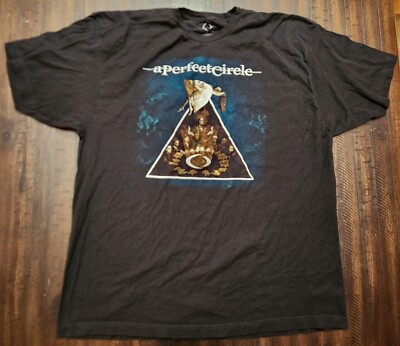 A Perfect Circle 2017 Tour Black Shirt Mens 3XL Surrender To Gravity