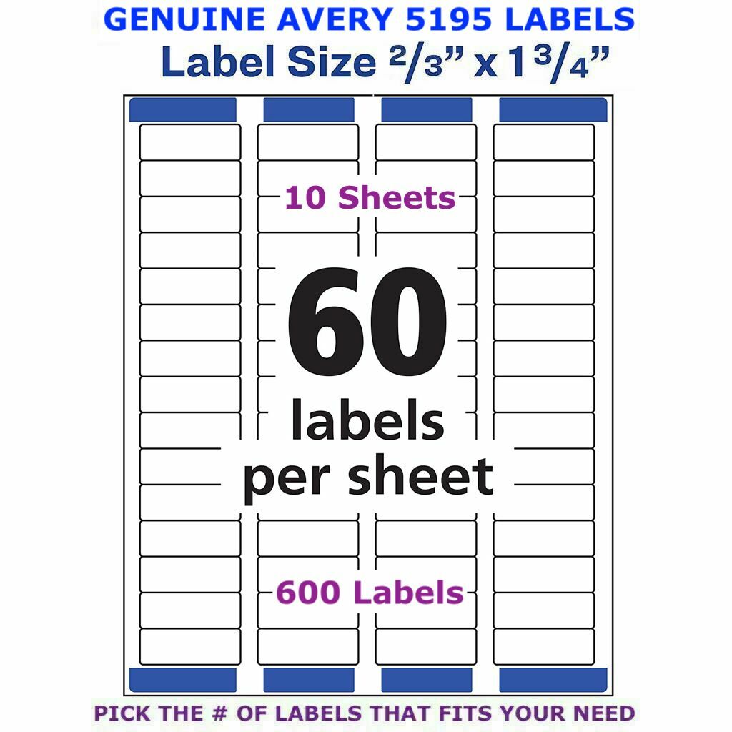 Avery Return Labels Template 540x540