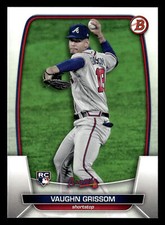 Vaughn Grissom 2023 Bowman #42 Braves RED SOX ROOKIE Free Shipping QTY
