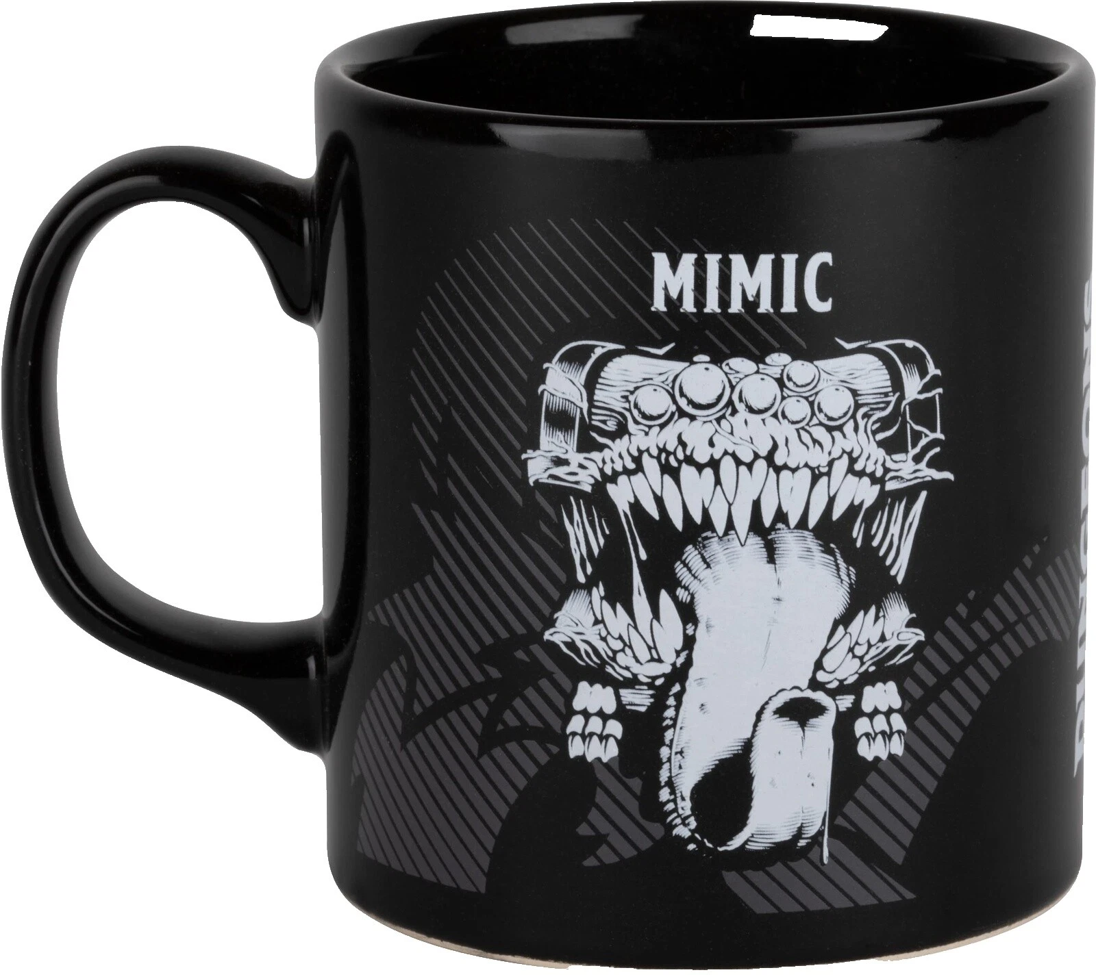 Animal Print Black Cups & Saucers