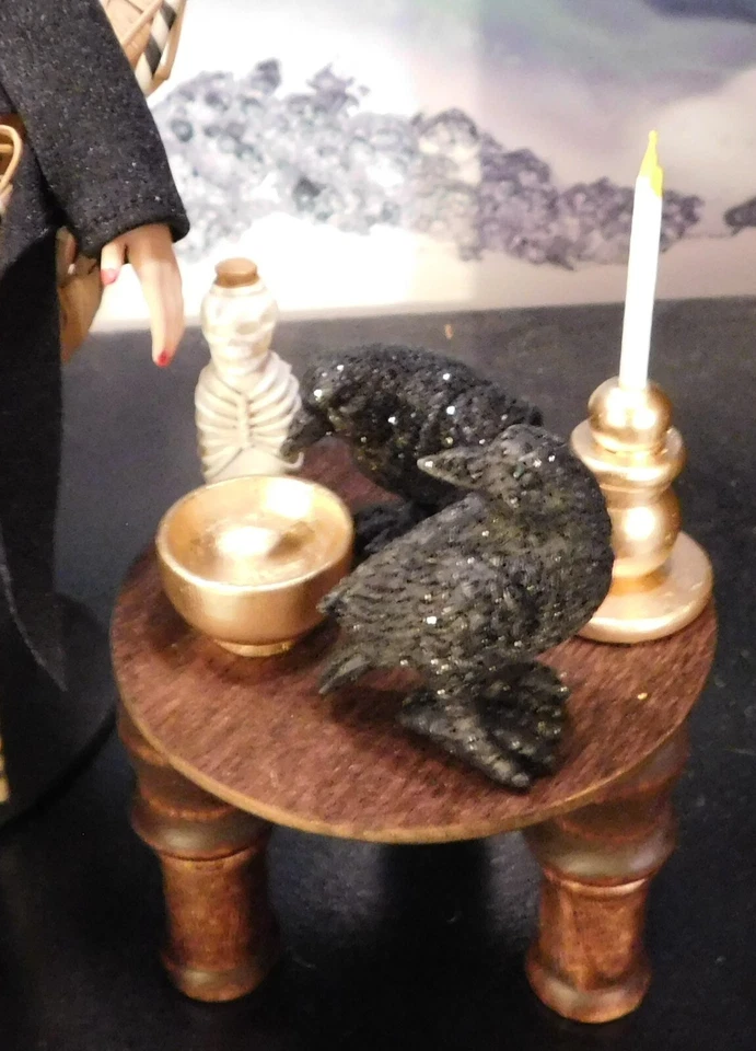 Barbie The Addmas Family Made to Move Hybrid MORTICIA ADDMAS & Her Pets & MAIS - Imagem 3 de 4