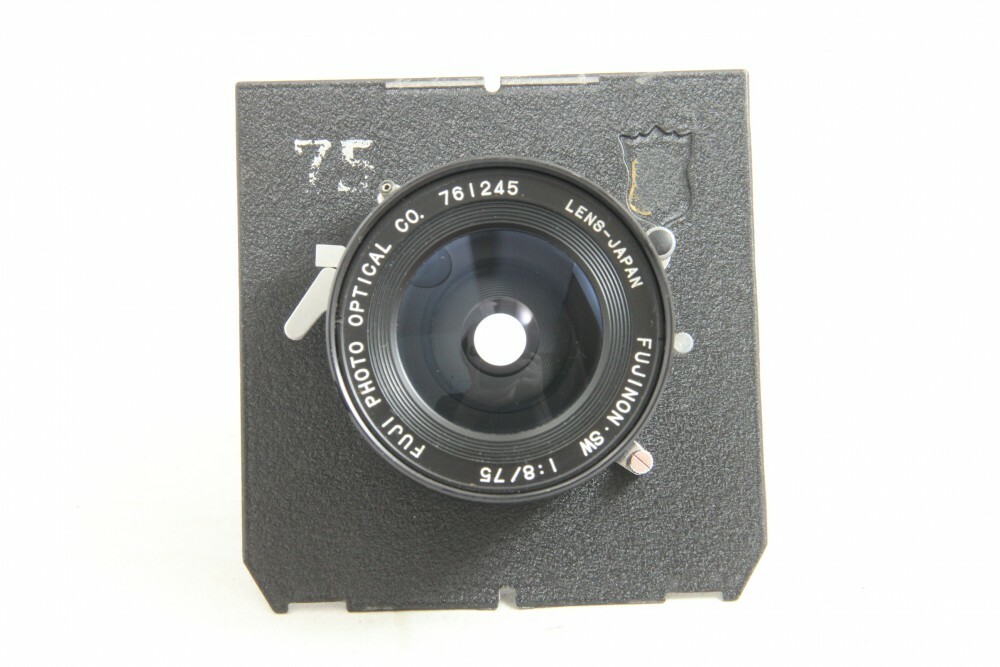 Excellent++ Fuji Fujinon S W 75mm f 8 Large Format Lens w