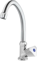 Wasserhahn Kaltwasser Armatur Standventil FüR GäSte Wc, Bad Metallgriff Chrom