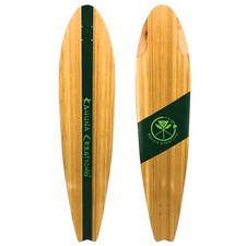 Kahuna Creations-Pohaku Bamboo Fish-Tail Longboard DECK ONLY Blemished