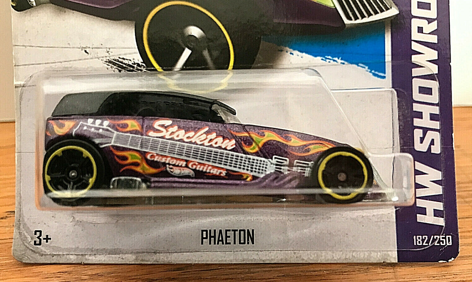 2013 Hot Wheels PHAETON #182  Purple Stockton Guitars Showroom - KMART EXCLUS.
