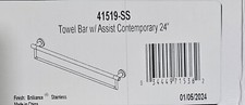 Delta 41519-SS D cor Assist 24" Towel Bar with Assist Bar