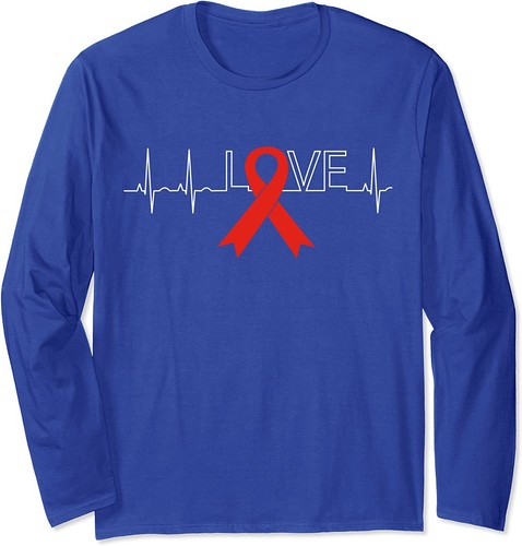 HIV Awareness Month AIDS Awareness Love Gift Long Sleeve T-Shirt | eBay