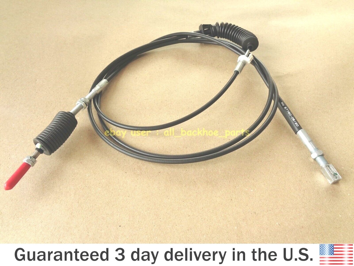 JCB BACKHOE - THROTTLE CONTROL CABLE ASSEMBLY (PART NO. 333/F4489
