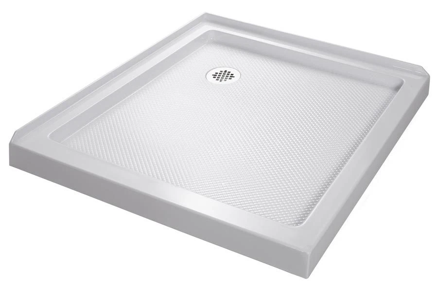 corner drain shower
