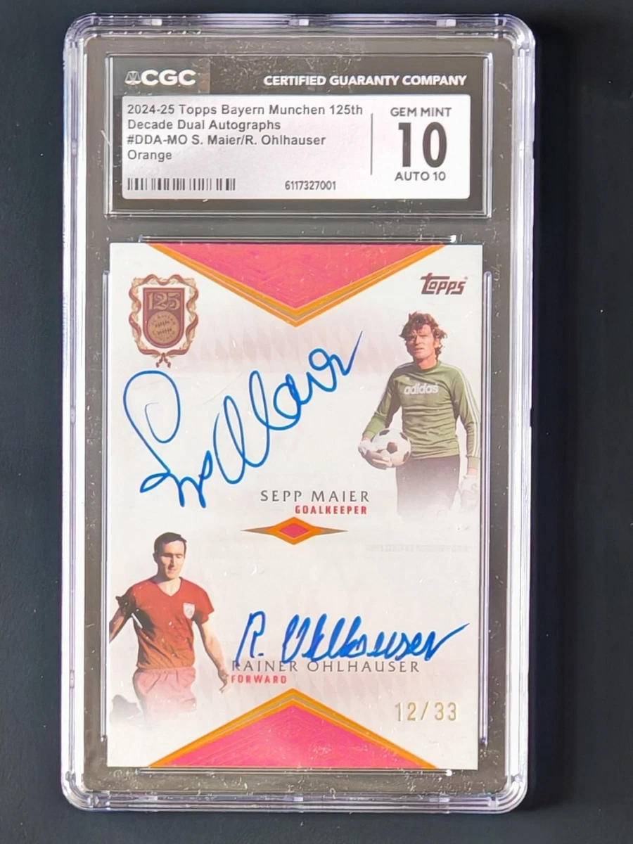 25+ Germany Soccer Autographed Sports Trading Cards & Accessories