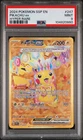 Pikachu EX 247/191 Hyper Rare Ssp En Surging Sparks Pokemon PSA 9