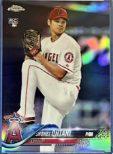 2018 Topps Chrome RC Shohei Ohtani Refractor #150 Rookie