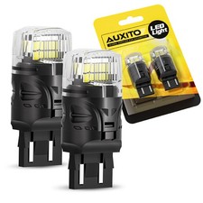 7443 LED Tail Brake Stop Reverse Parking Turn Signal Light Bulb White 1/2set