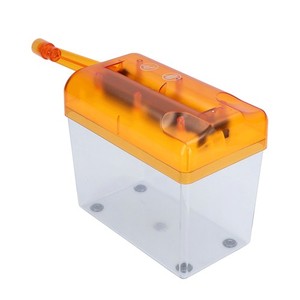 2 Mini Déchiqueteuses de papier à main compactes et portatives pour usage bureautique