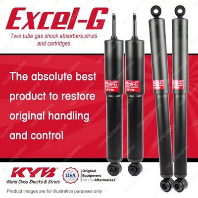 Front + Rear KYB EXCEL-G Shock Absorbers for TOYOTA Hiace KDH221