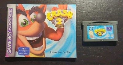 Crash Bandicoot 2: N-Tranced - TOP! - Original! (Nintendo Game Boy Advance)