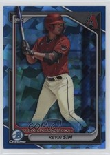 2024 Bowman Sapphire Edition Chrome Prospects Kevin Sim #BCP-34 0a5t