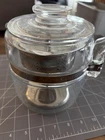 Pyrex Vintage Glass Percolator 6-Cup Coffee Pot