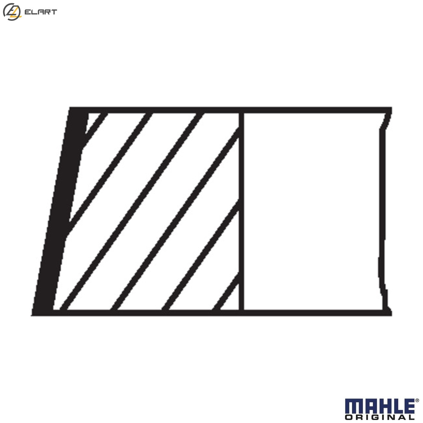 4x PISTON RING KIT 033 04 N0 FOR AEB/AGU/AJL/AJP/AJH/AJQ/APG/APP/AQA/ARZ 1.8L