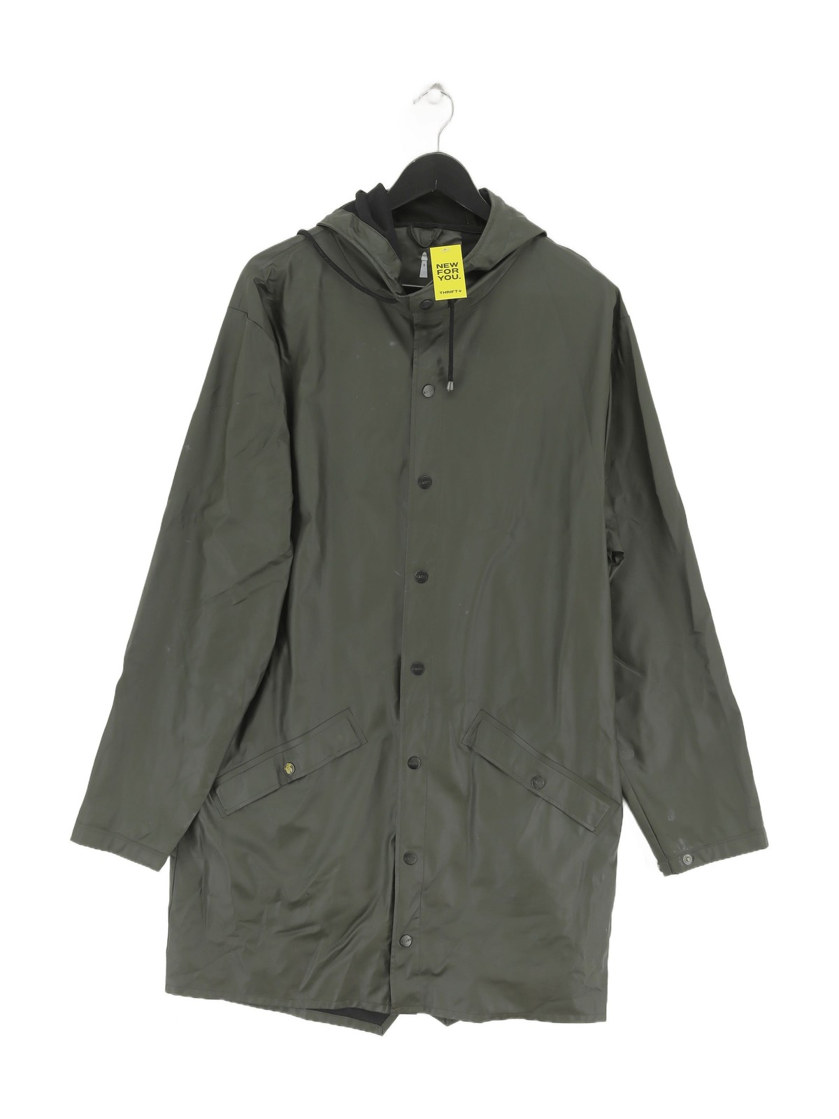 ALTRA Cappotto uomo Rains M verde altro con impermeabile in poliestere